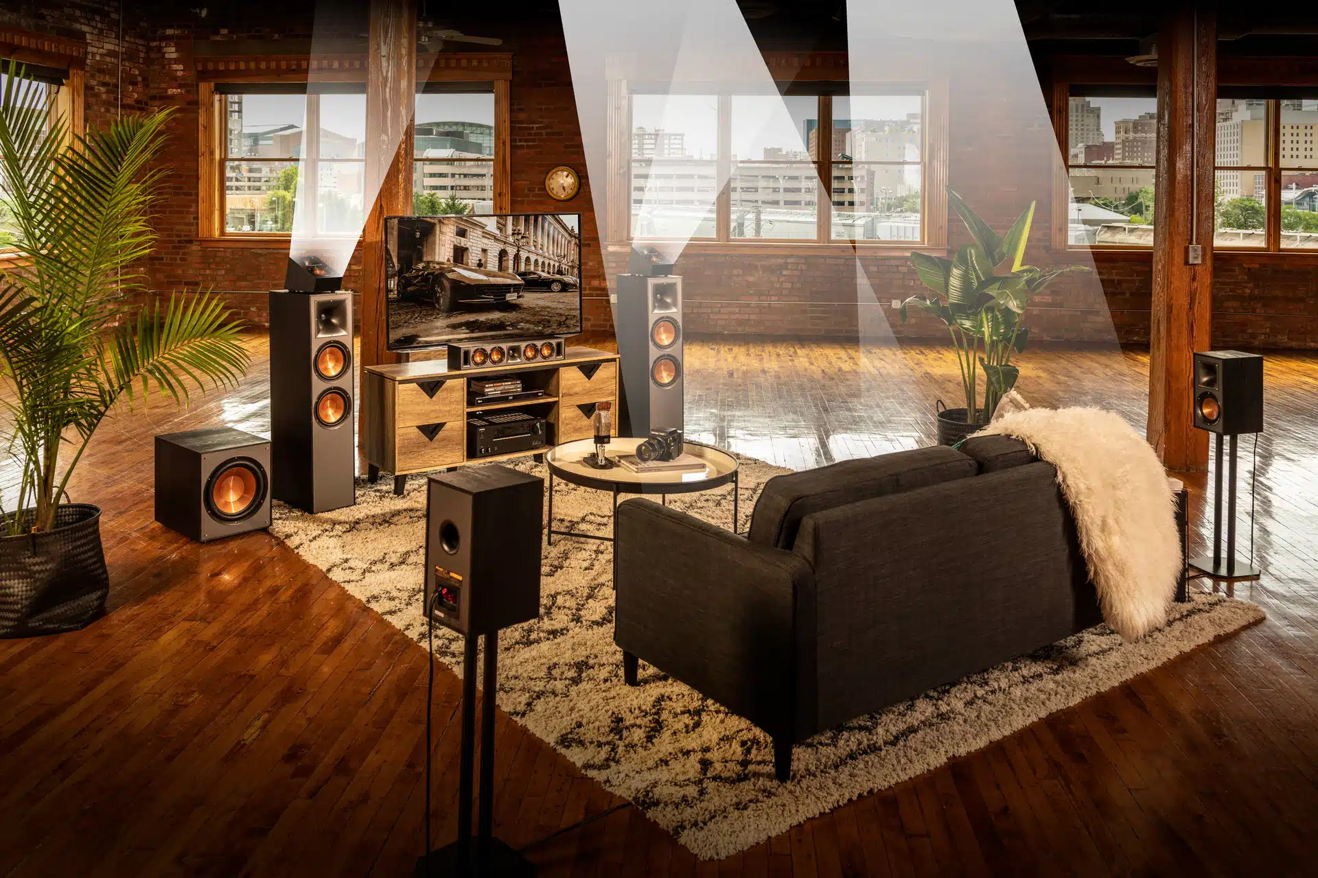 klipsch atmos speakers