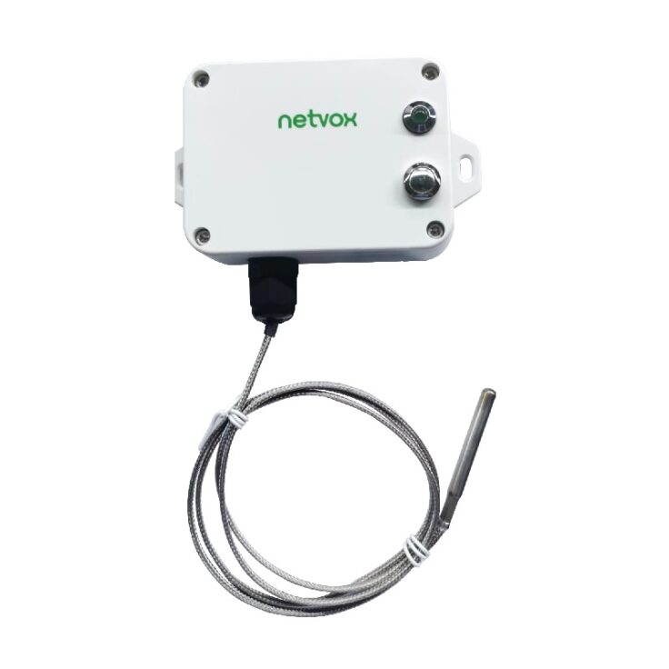 Netvox R718B150 - Wireless Temperature Sensor- PT1000 Round Head Probe(-40°~500°)