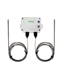 Netvox R718B251 - Wireless 2-Gang Temperature Sensor- PT1000 Needle Probe(-40°~500°)