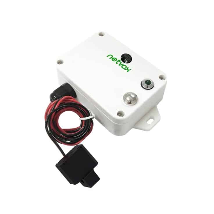 Netvox R718NL13-Wireless Light Sensor and 1-Phase Current Meter with 1x30A Clamp-On CT