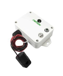 Netvox R718NL17-Wireless Light Sensor and 1-Phase Current Meter with 1x75A Clamp-On CT