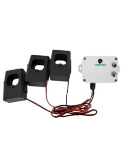 Netvox R718NL363-Wireless Light Sensor and 3-Phase Current Meter with 3x630A Clamp-On CT