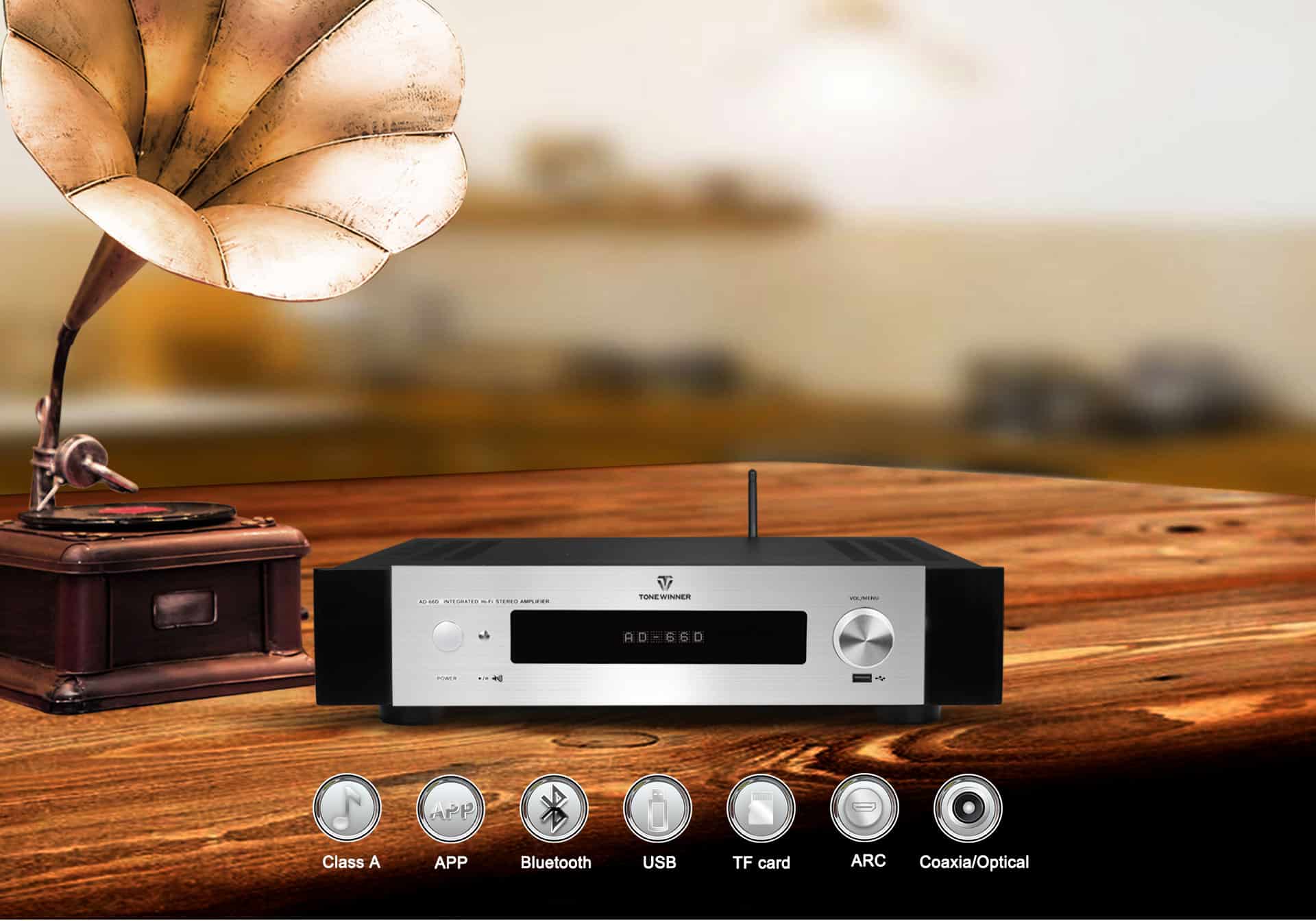 tonewinner AD-66D Hi Fi amplifier