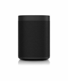 sonos one black speaker