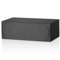 bowers and wilkins htm72 s3 center channel speaker black front view