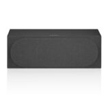 bowers and wilkins htm72 s3 center channel speaker black front view