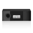 bowers and wilkins htm72 s3 center channel speaker black rear view