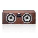 bowers and wilkins htm72 s3 center channel speaker rosenut front view