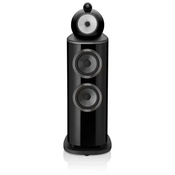bowers and wilkins 802 d4 speakers front view