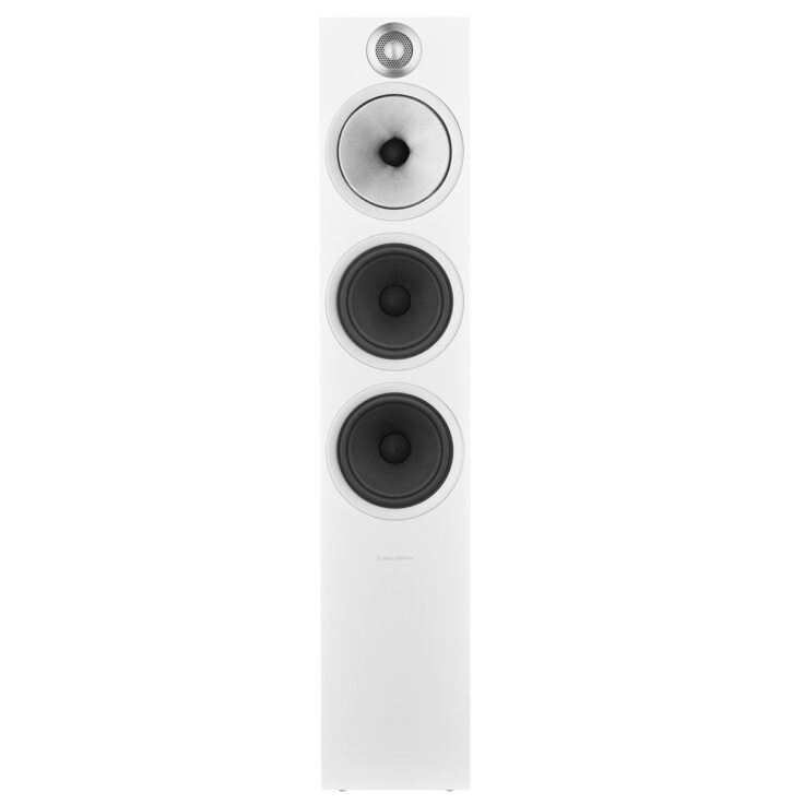 bowers and wilkins 603 s2 front view white
