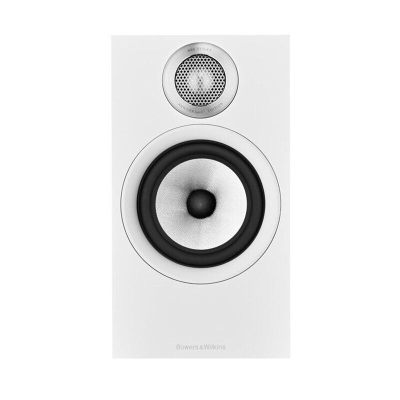 bowers and wilkins 607 s2 front view white