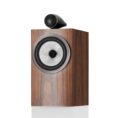 bowers and wilkins 705 s3 bookshelf side view mocha