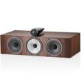 bowers and wilkins htm 71 s3 center channel speaker rosenut front view