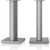 Bowers and Wilkins FS 700 S3 Speaker Stands - Pair-silver