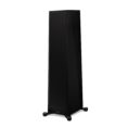 Paradigm Founder 120H Floor Standing Speakers - piano black front view angled with cover