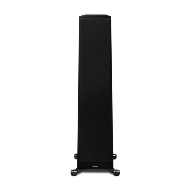 Paradigm Founder 120H Floor Standing Speakers - piano black front view with cover