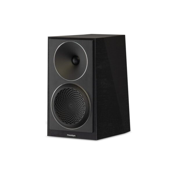 Paradigm Founder 40B Bookshelf Speakers black walnut front view