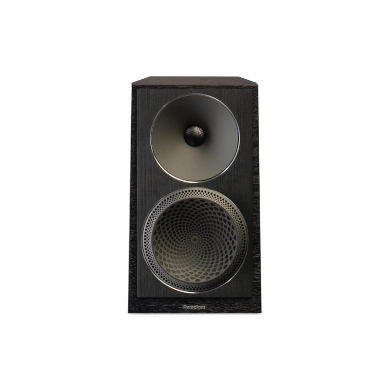 Paradigm Founder 40B Bookshelf Speakers black walnut front view2