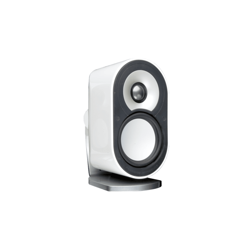 Paradigm MilleniaOne 1.0 Bookshelf Speakers white side view