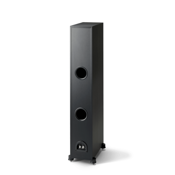 Paradigm Monitor SE 6000f Floor Standing Speakers black rear angled view