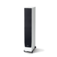 Paradigm Monitor SE 6000f Floor Standing Speakers white angled view with grill