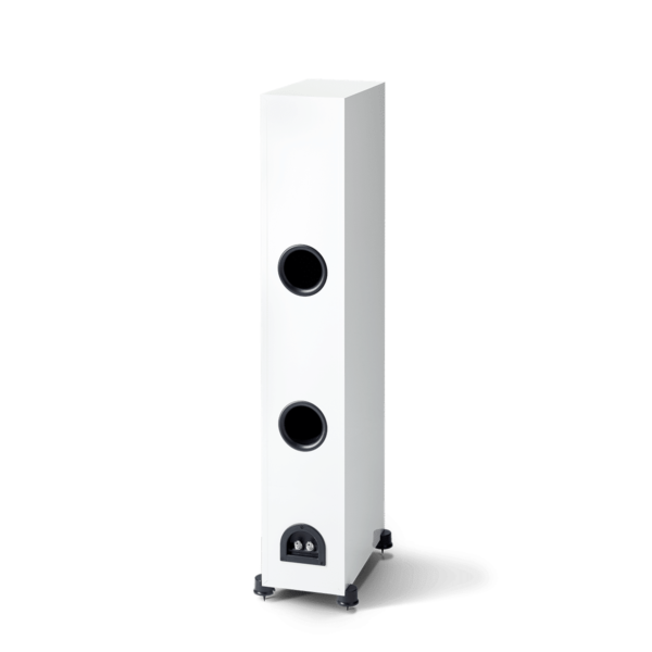 Paradigm Monitor SE 6000f Floor Standing Speakers white rear angled view