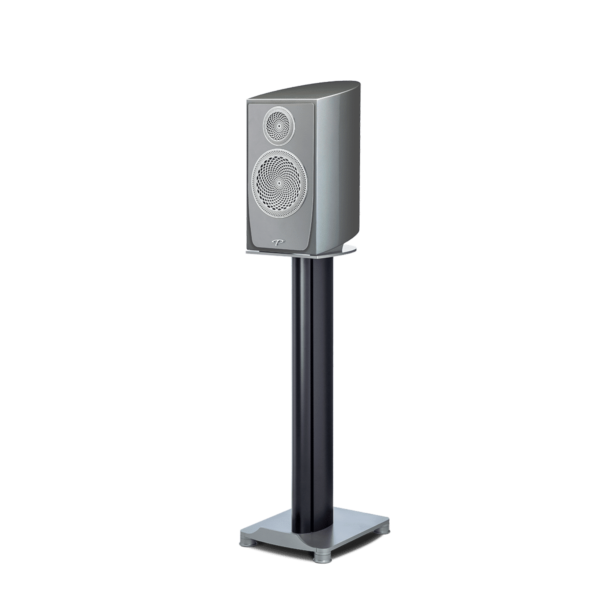 Paradigm Persona B Bookshelf Speakers - carbon black front view