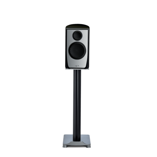 Paradigm Persona B Bookshelf Speakers - high gloss black front view 2