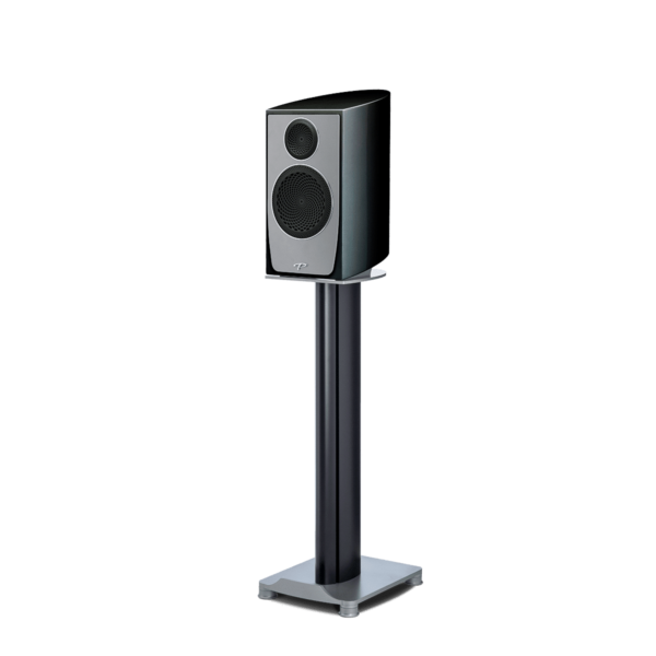 Paradigm Persona B Bookshelf Speakers - high gloss black front view