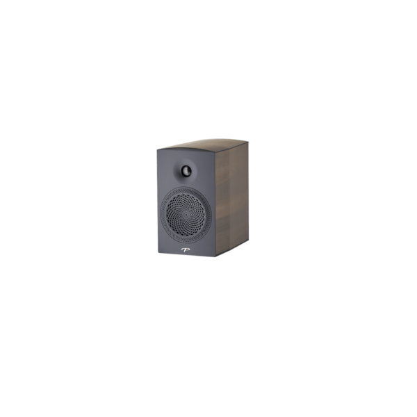 Paradigm Premier 200b Bookshelf Speakers espresso without grill side view