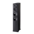 Paradigm Premier 800F Floor Standing Speakers black front angled view without gril