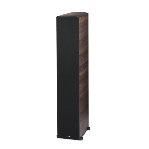 Paradigm Premier 800F Floor Standing Speakers espresso front angled view grill