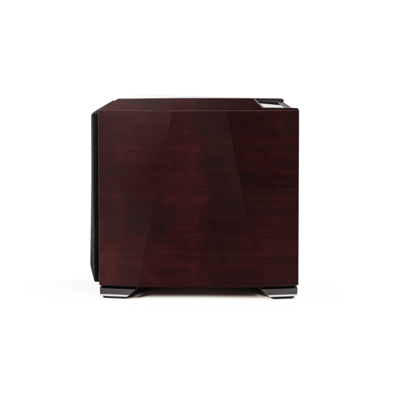 Paradigm XR-11 Subwoofer midnight cherry side view