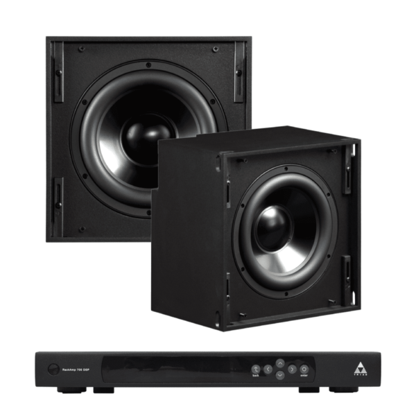 Triad Mini Series In-Ceiling Subwoofer Kit _ Two 8_ Subs + 700W Rack Amp